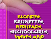 european blondes, brunettes, redheads, schoolgirls, wives and more